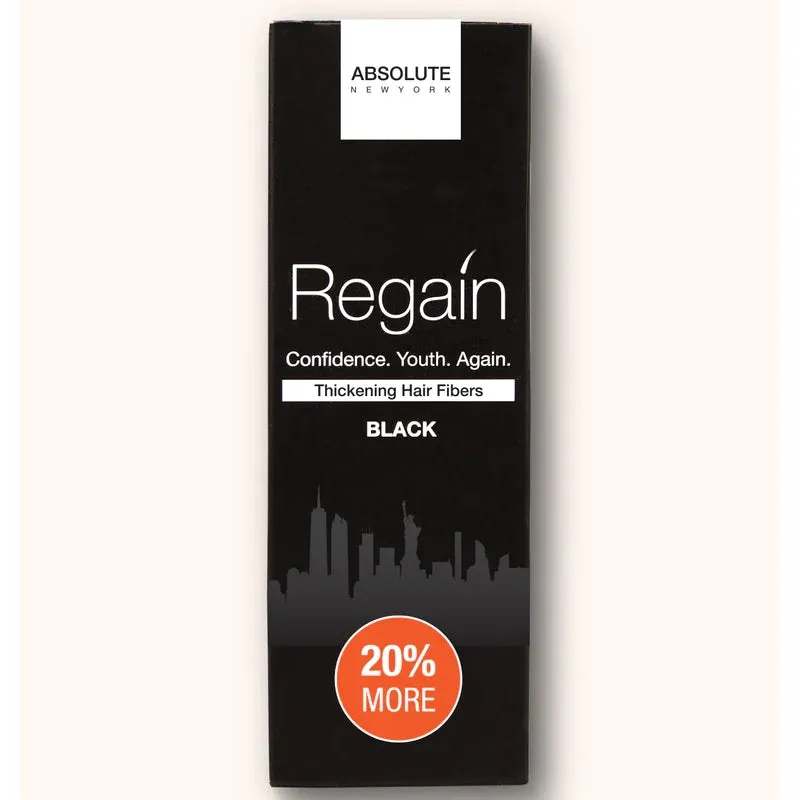 Absolute New York  - Regain Thickening Hair Fibers Black (28 g)