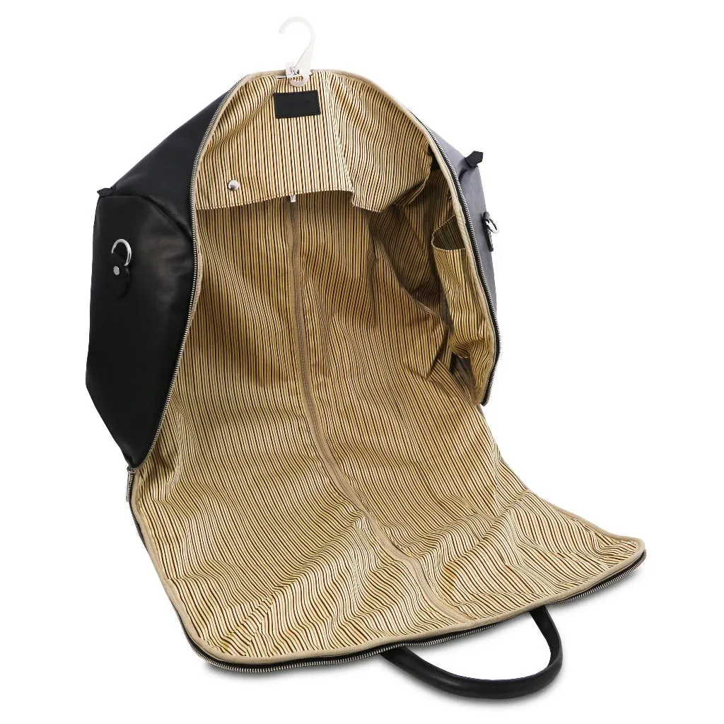 Antigua - Leather travel duffle/garment bag | TL142341 suiter bag