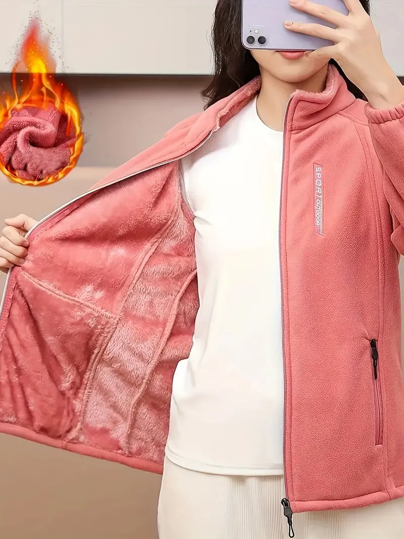 Brit & Boho™ I Janeth Ultra-Soft Fleece Lined Jacket