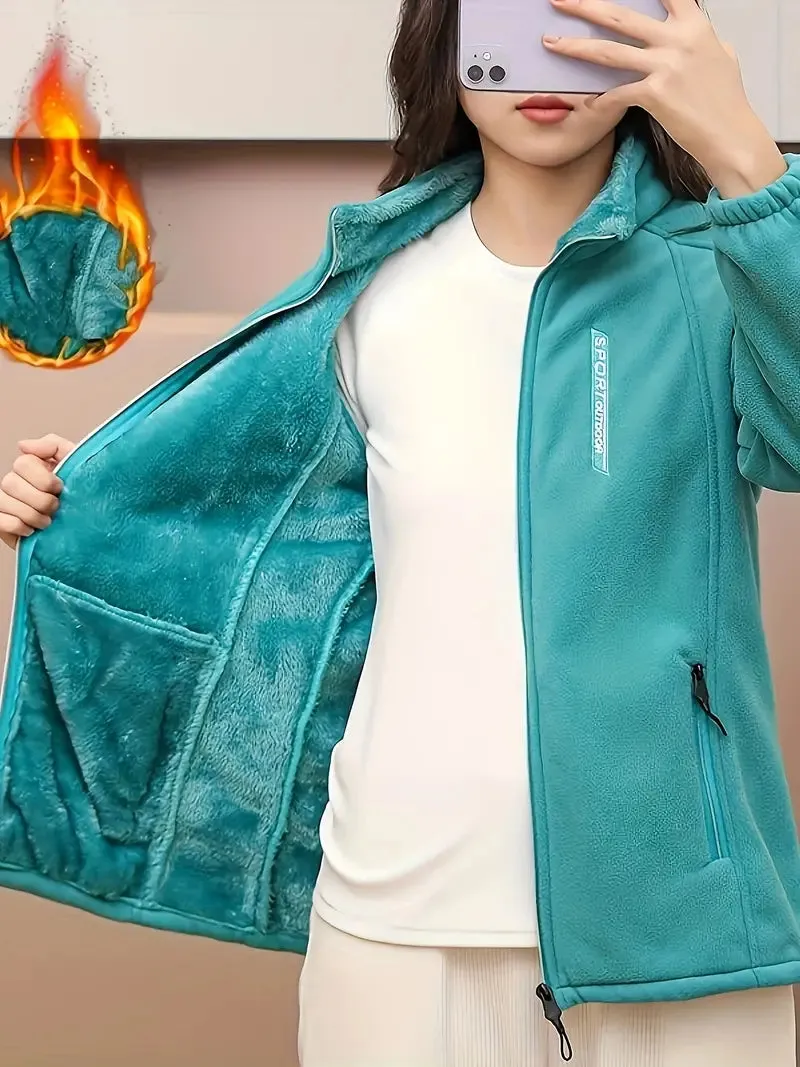 Brit & Boho™ I Janeth Ultra-Soft Fleece Lined Jacket