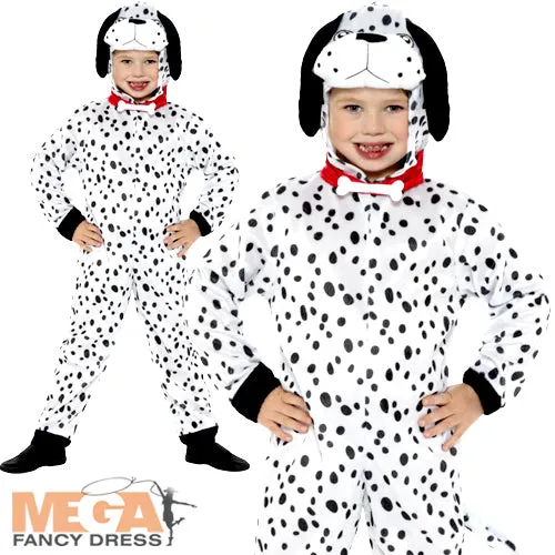 Dalmatian Kids Costume Animal Fancy Dress