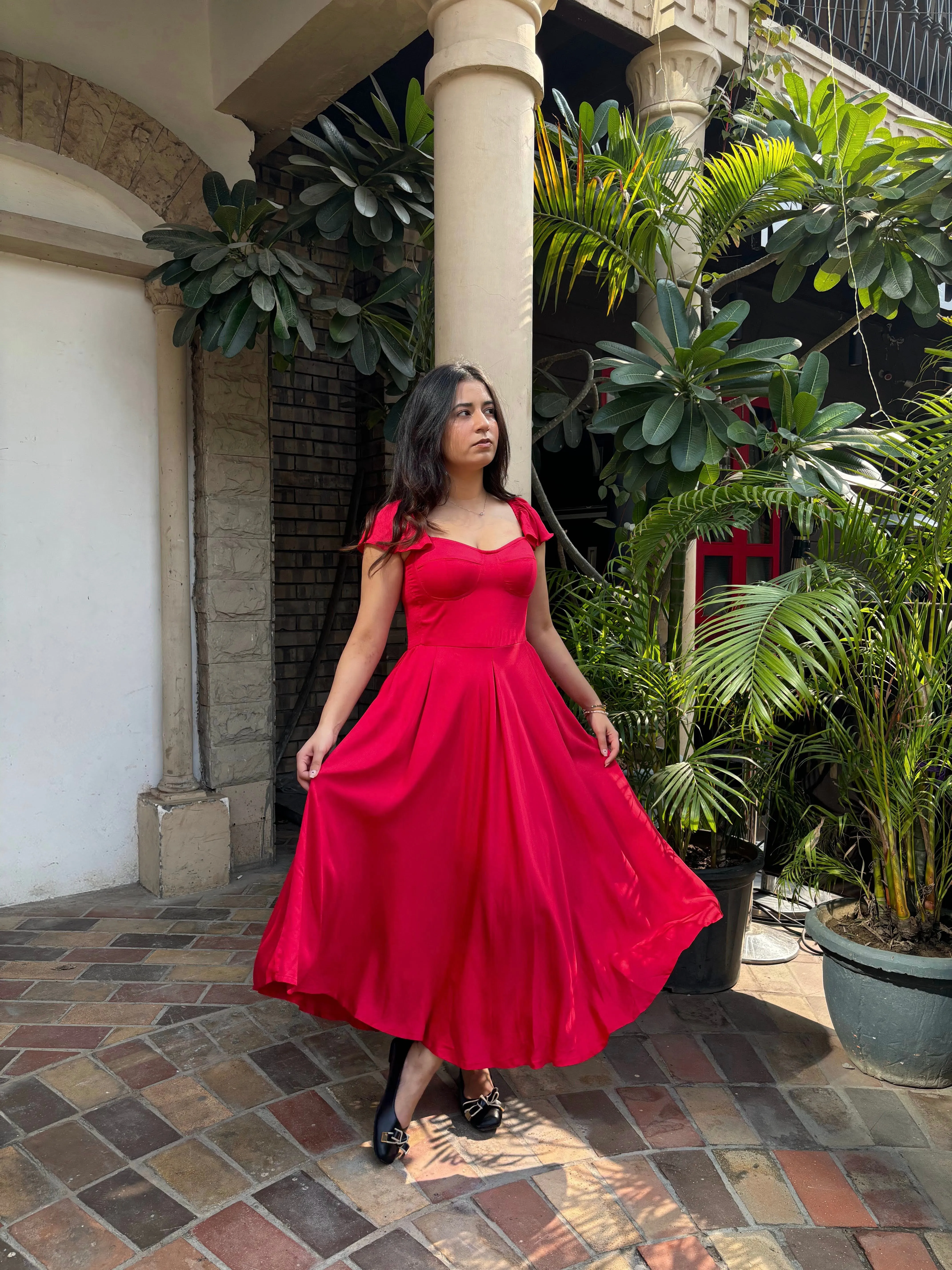 Juliet Red Dress