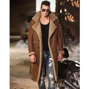 Lambskin Shearling Coat for Men