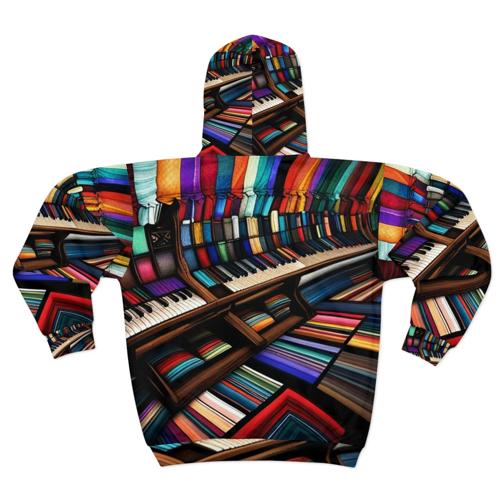 Psyche-keys Unisex Zip Hoodie (AOP)