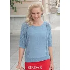 Sirdar Cotton DK Yarn Knitting & Crochet Pattern Leaflets