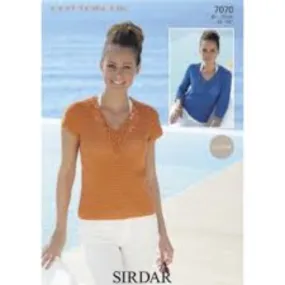 Sirdar Cotton DK Yarn Knitting & Crochet Pattern Leaflets