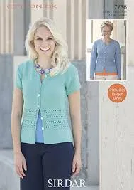 Sirdar Cotton DK Yarn Knitting & Crochet Pattern Leaflets