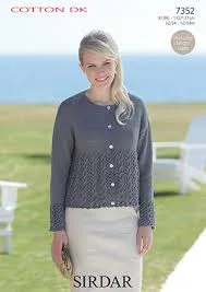 Sirdar Cotton DK Yarn Knitting & Crochet Pattern Leaflets
