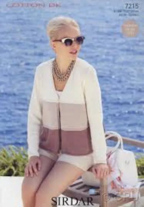 Sirdar Cotton DK Yarn Knitting & Crochet Pattern Leaflets