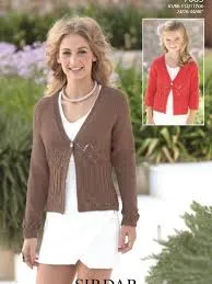 Sirdar Cotton DK Yarn Knitting & Crochet Pattern Leaflets