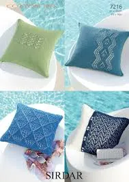 Sirdar Cotton DK Yarn Knitting & Crochet Pattern Leaflets