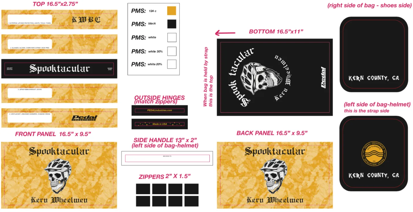 Spooktackular RACEDAY BAG