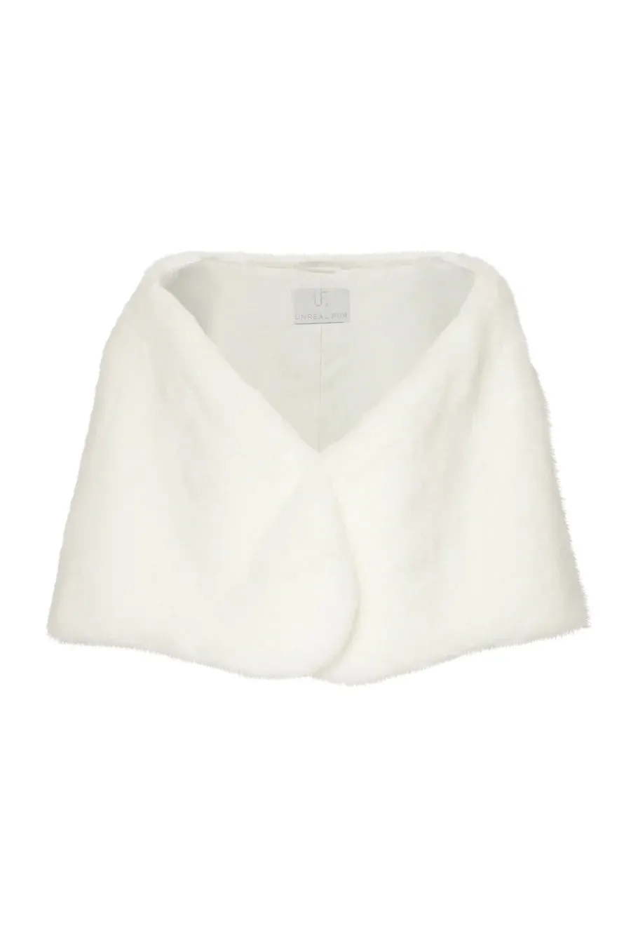 Unreal Fur Yasmin Wrap - Blanc