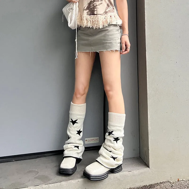 Vintage street stars leg warmers