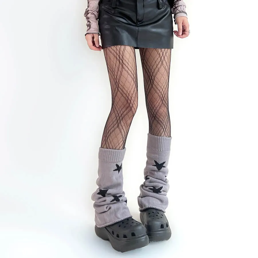 Vintage street stars leg warmers