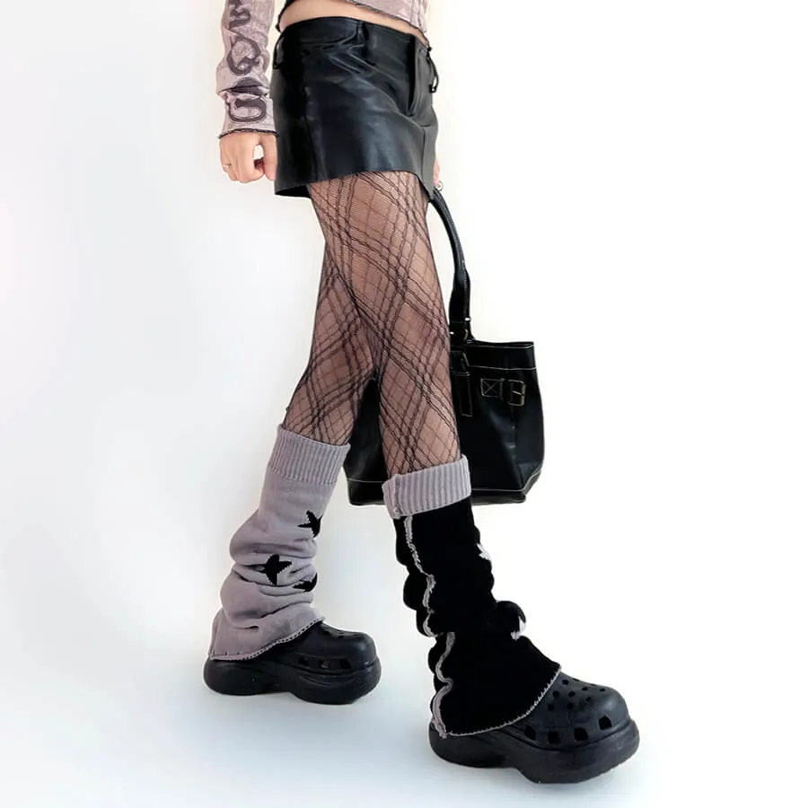Vintage street stars leg warmers