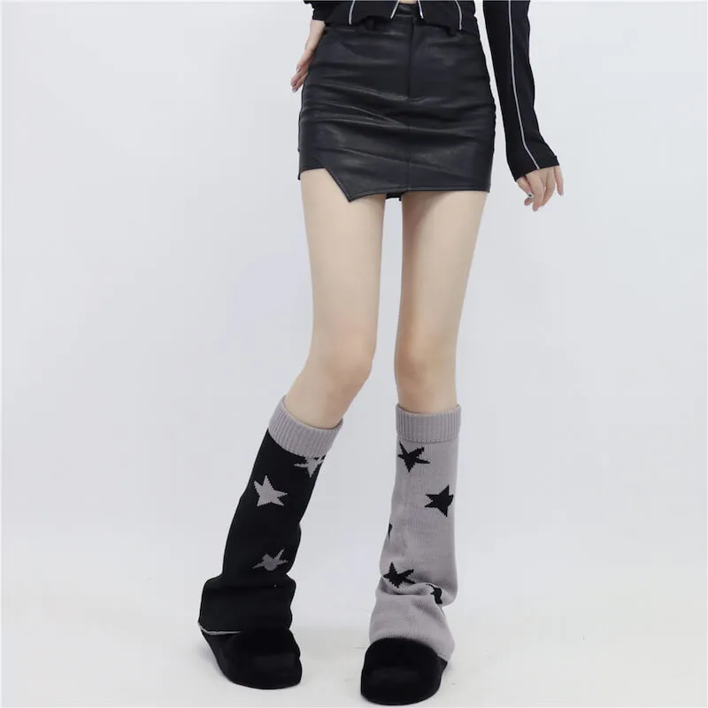 Vintage street stars leg warmers