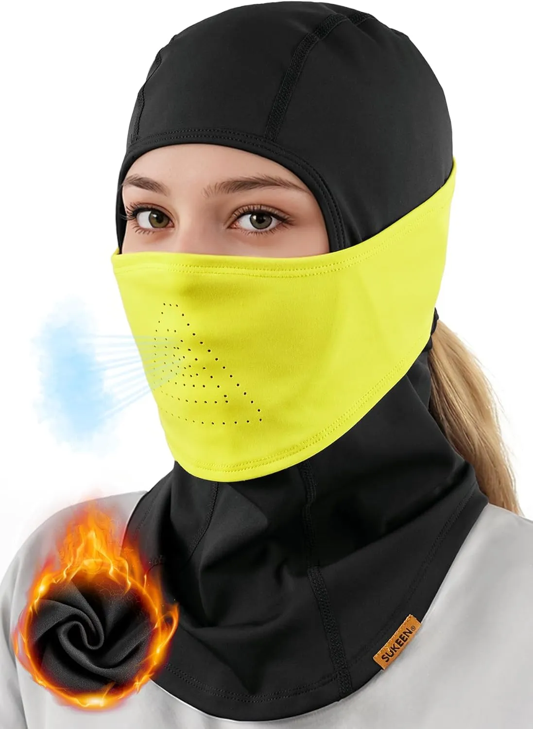 Winter Balaclava Face Mask Breathable Ski Mask for Men Women BA002